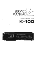 Luxman K-100-Service-Manual 